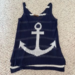 The Classic Vintage Anchor Top